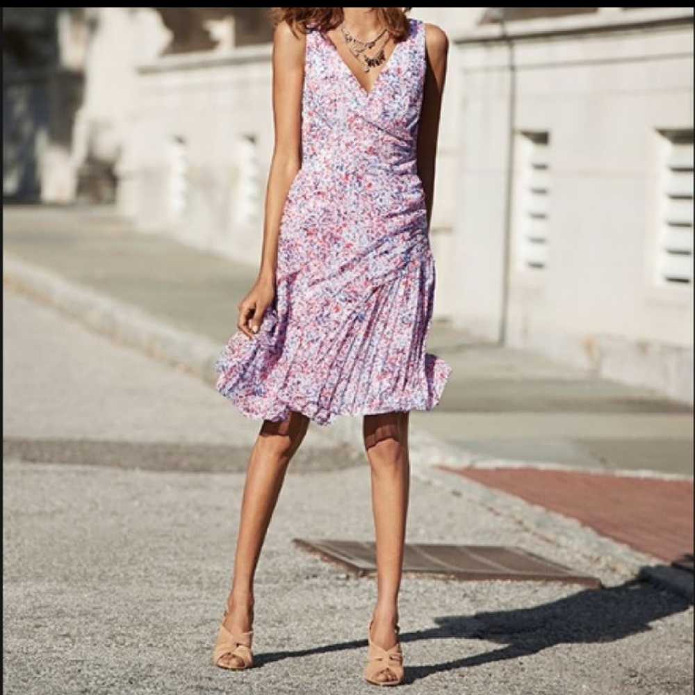 NWOT Banana Republic Floral Print Dress